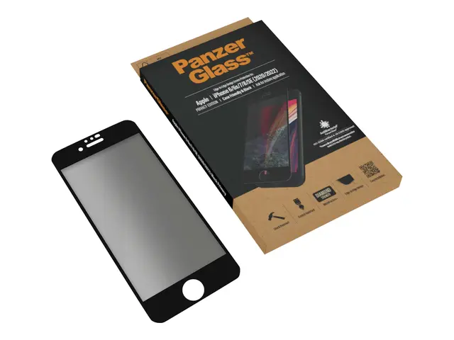 PanzerGlass Black & Case Friendly Privacy - Skjermbeskyttelse for ...