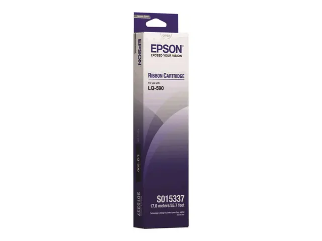 Epson - Svart - skriverbånd - for LQ 590, 590II, 590IIN
