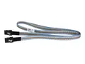HPE Fanout Cable - SAS ekstern kabel - 4-spors 36 pin 4x Mini SAS HD (SFF-8644) (hann) til 36 pin 4x Mini SAS HD (SFF-8644) (hann) - 2 m - for StorageWorks MSL2024; StoreEver MSL3040, MSL6480