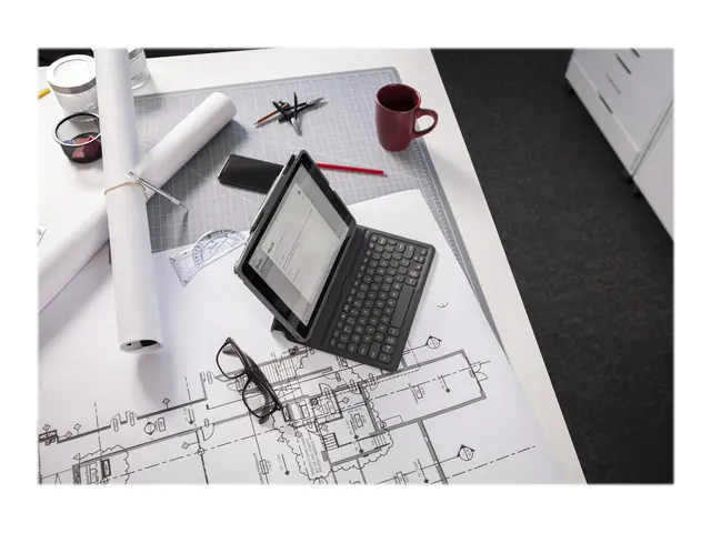 ZAGG Pro Keys - Tastatur og folioveske bakgrunnsbelyst Bluetooth N...