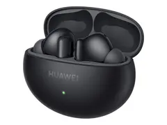 Huawei FreeBuds 6i - True wireless-hodetelefoner med mikrofon i &#248;ret - Bluetooth - aktiv st&#248;ydemping - svart