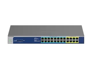 NETGEAR GS524UP - Switch - ikke-styrt - 8 x 10/100/1000 (PoE+) + 16 x 10/100/1000 (PoE++) stasjon&#230;r, rackmonterbar - PoE++ (480 W) - AC 100 - 230 V