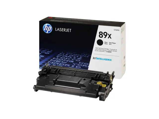 HP 89X - Høykapasitets svart original LaserJet tonerpatron (CF289X)