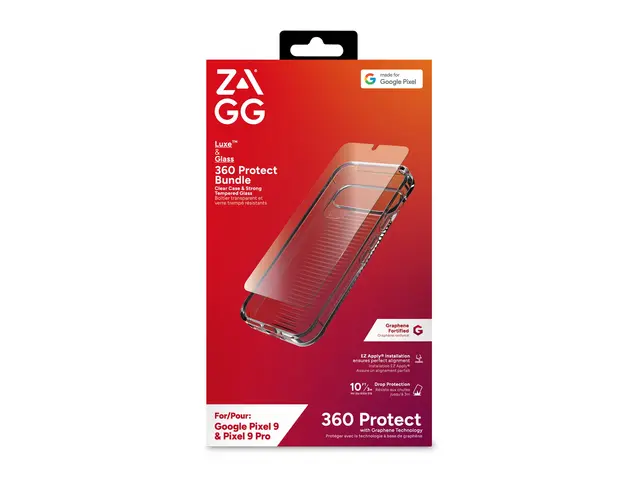 ZAGG Luxe - Baksidedeksel for mobiltelefon grafen blank med skjerm...