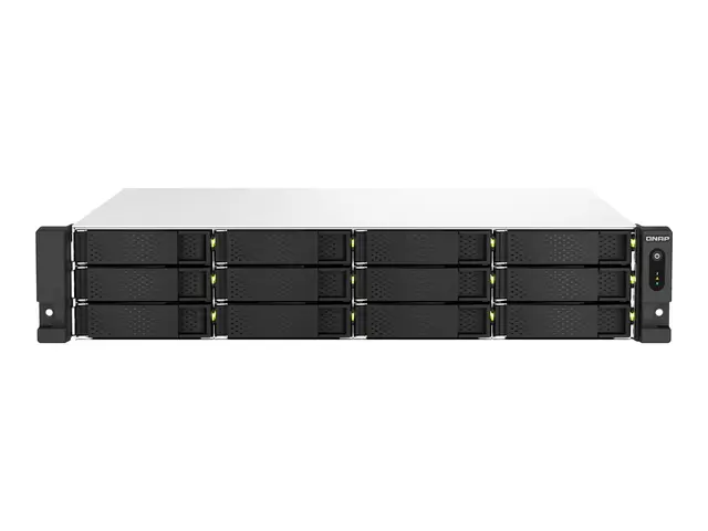 QNAP TS-1264U-RP - NAS-server - 12 brønner - kan monteres i rack -...