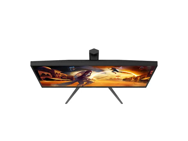 AOC Gaming U27G4XM - LED-skjerm - gaming 27" - 3840 x 2160 4K UHD (2160p) @ 160 Hz - Fast IPS - 1000 cd/m² - 1000:1 - DisplayHDR 1000 - 1 ms - 2xHDMI, DisplayPort - svart, rød 