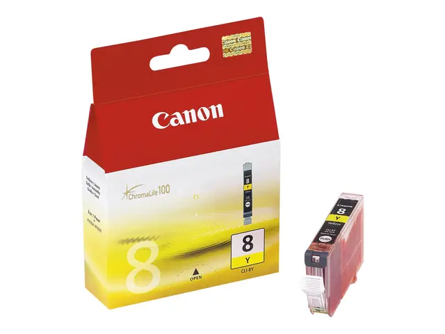 Canon CLI-8Y - 13 ml - gul - original - blekkbeholder - for PIXMA ...