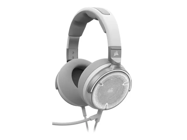 CORSAIR Gaming Virtuoso PRO - Hodesett full størrelse kablet hvit