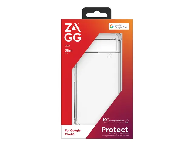ZAGG Luxe - Baksidedeksel for mobiltelefon smal grafen blank Googl...