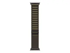 Apple - Sløyfe for smart armbåndsur - 49 mm, svart titanfinish Liten størrelse - mørk olivenfarge