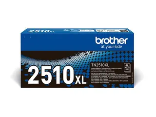 Brother TN-2510XL - Super High Capacity - svart original - boks - tonerpatron - for Brother DCP-L2620, L2627, L2660, HL-L2400, L2445, L2447, MFC-L2800, L2827, L2860