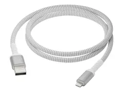 dbramante1928 re-charge - Lightning-kabel USB hann til Lightning hann - 1.2 m - braided, 100 % resirkulert plast