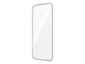 PanzerGlass - Skjermbeskyttelse for mobiltelefon ultrabred passform - glass - rammefarge svart - for Apple iPhone 14 Pro Max