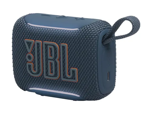 JBL Go 5 - Høyttaler - for bærbar bruk - trådløs Bluetooth - Appstyrt - 4.8 watt - blå 