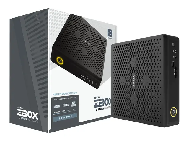 ZOTAC ZBOX Q Series QCM7T3000 - mini-PC Core i7 10750H 2.6 GHz 0 G...