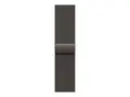 Apple - Sløyfe for smart armbåndsur 40mm - 130 - 180 mm - skifergrå - for Watch Hermès Series 7, Hermès Series 9, SE 3, Series 10, Series 11, Series 8, Series 9