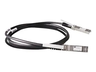 HPE X240 Direct Attach Cable - Nettverkskabel SFP+ til SFP+ - for HPE 59XX, 75XX; FlexFabric 12902; Modular Smart Array 1040; SimpliVity 380 Gen10, 380 Gen9