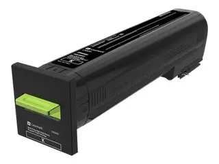 Lexmark - Ekstra høy ytelse - svart - original tonerpatron LCCP, LRP - for Lexmark CS820, CX820, CX825, CX860