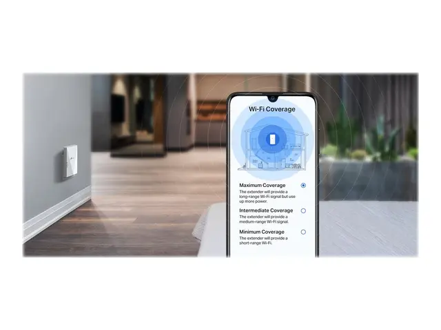 TP-Link RE500X V1 - Rekkeviddeutvider for Wi-Fi 1GbE 6 2.4 GHz, 5 GHz