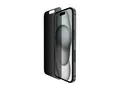 Belkin ScreenForce Pro - Skjermbeskyttelse for mobiltelefon 2.5D - glass - med personvernsfilter - glass - for Apple iPhone 14 Pro, 15