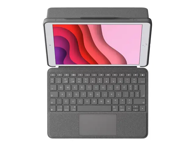 Logitech Combo Touch - Tastatur og folioveske med styrepute bakgru...