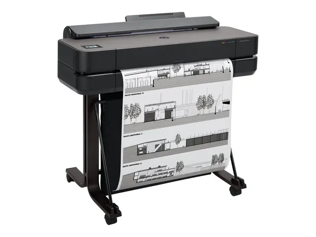 HP DesignJet T650 - 24" storformatsskriver farge ink-jet Rull A1 6...