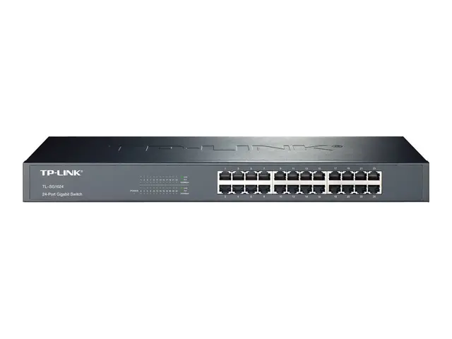 TP-Link TL-SG1024 - Switch - 24 x 10/100/1000 - rackmonterbar