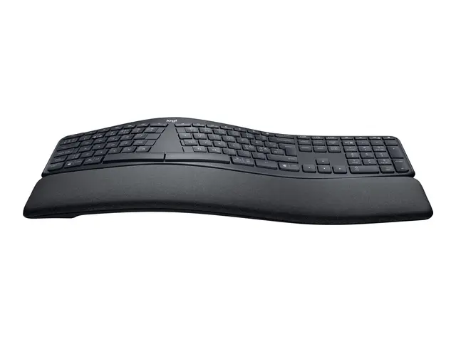 Logitech ERGO K860 - Tastatur - trådløs - 2.4 GHz, Bluetooth 5.0 -...