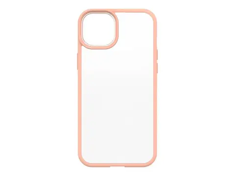 OtterBox React Series - Baksidedeksel for mobiltelefon polykarbonat, syntetisk gummi - ferskenperfekt (fersken) - for Apple iPhone 15 Plus