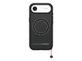 OtterBox Sole Series - Baksidedeksel for mobiltelefon MagSafe-samsvar - polykarbonat, nylonstoff, termoplastisk elastomer (TPE), magnet - midnight circuit (black) - for Apple iPhone Air