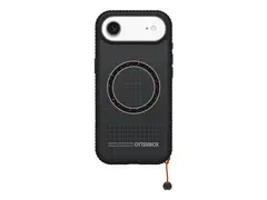 OtterBox Sole Series - Baksidedeksel for mobiltelefon MagSafe-samsvar - polykarbonat, nylonstoff, termoplastisk elastomer (TPE), magnet - midnight circuit (black) - for Apple iPhone Air