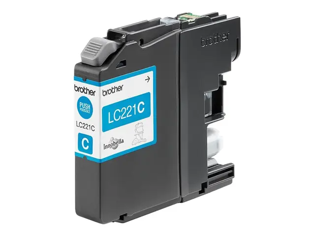 Brother LC221C - Cyan original blekkpatron for DCP-J562DW