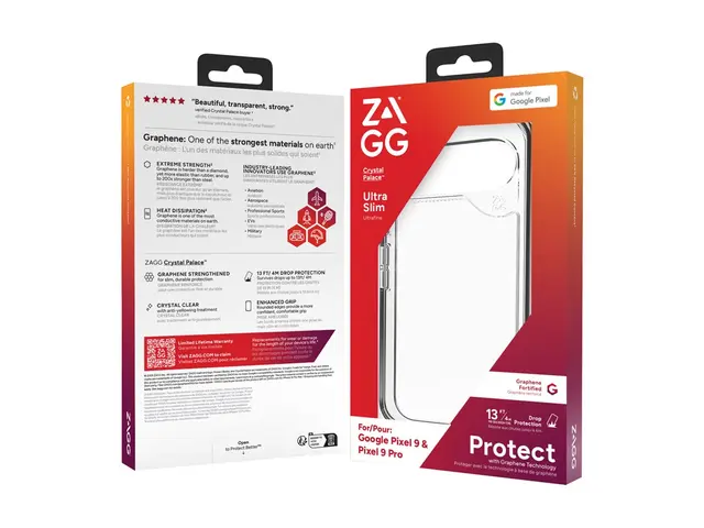 Zagg Crystal Palace - Baksidedeksel for mobiltelefon grafen blank ...