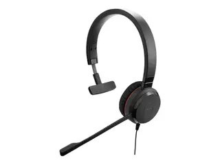 Jabra Evolve 20SE UC mono - Hodesett - on-ear kablet - USB-C, USB-A - lydisolerende - Certified for Microsoft Teams