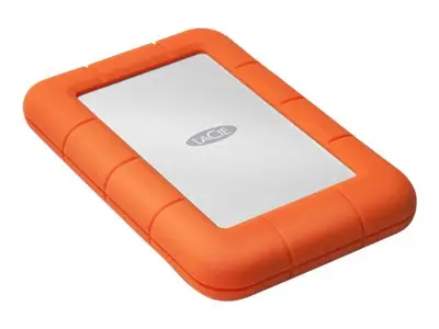 LaCie Rugged Mini - Harddisk 1 TB ekstern (bærbar) USB 3.0 5400 rp...