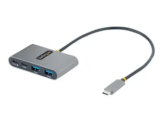 STARTECH.COM 4-Port USB-C Hub with 100 Power Delivery Pass-Through 2x USB-A +