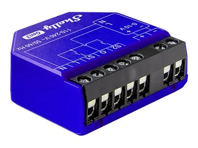 Shelly - Dimmer - trådløs - 802.11b/g/n, Bluetooth 4.2 - 2.4 - 2.4...