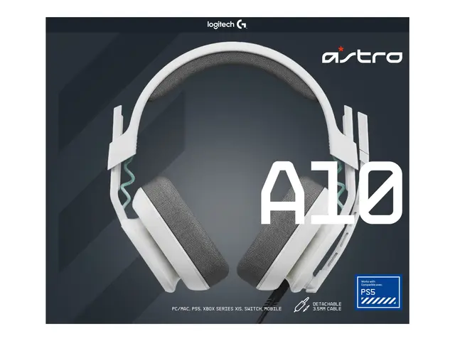ASTRO Gaming A10 Gen 2 - Hodesett - full størrelse - kablet - 3,5 ...