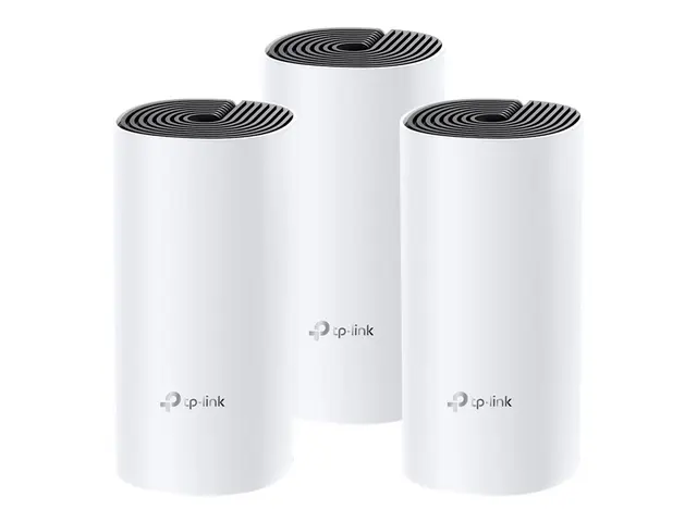 TP-Link DECO M4 - Wi-Fi-system (3 rutere) maske 1GbE Wi-Fi 5 Dobbe...