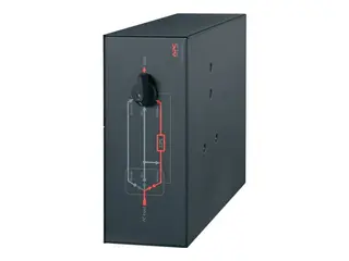 APC Service Bypass Panel - Omløpssvitsj (kan monteres i rack) AC 200/240 V - utgangskontakter: 3 - 4U - 19" - svart - for P/N: SRT10RMXLIX806, SRYL15K15RMX LT, SYA8K16PX798, SYA8K16PXRX798, SYA8K8PX798