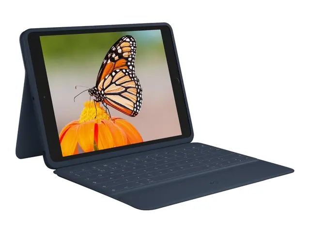 Logitech Rugged Combo 3 - Tastatur og folioveske Apple Smart conne...