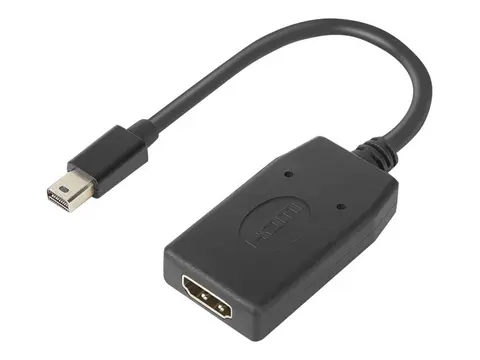 Lenovo - Video adapter - Mini DisplayPort hann til HDMI hunn 17.8 cm - for ThinkCentre M75t Gen 2; ThinkStation P320; P330; P330 Gen 2; P510; P520; P620; P720; P920