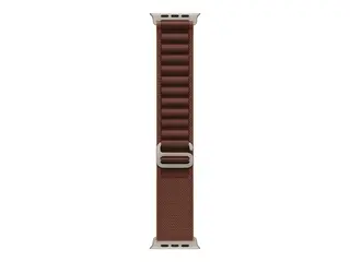 Apple - Sløyfe for smart armbåndsur - 49 mm, naturlig titanfinish Liten størrelse - burgunder