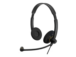 EPOS IMPACT SC 60 USB ML - Hodesett on-ear - kablet - USB - svart med oransje fargefremhevinger