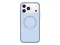 OtterBox Symmetry Series Clear - Baksidedeksel for mobiltelefon MagSafe-samsvar - polykarbonat, termoplastisk elastomer (TPE) - blue bliss (clear) - for Apple iPhone 17 Pro Max