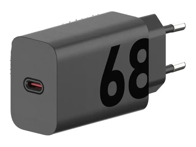 Motorola - Strømadapter 68 watt PD (24 pin USB-C) på kabel: USB-C ...