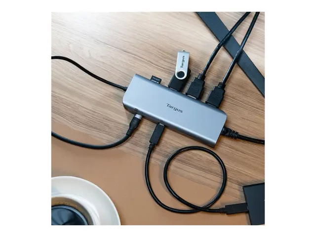 Targus - dokkingstasjon USB-C 2 x HDMI 1GbE