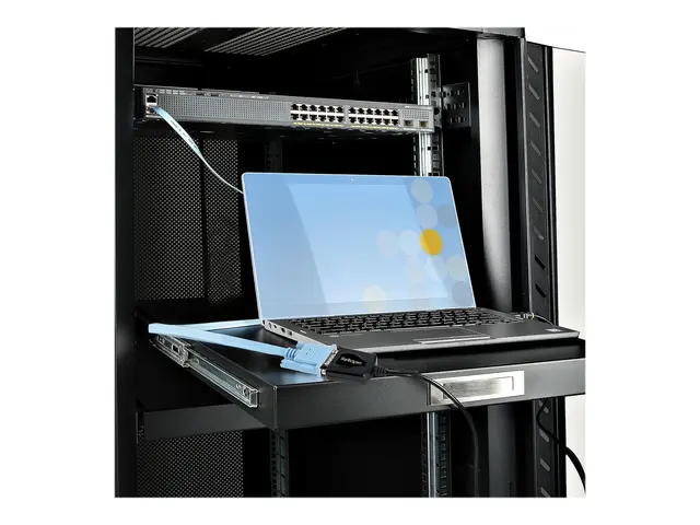 StarTech.com 3ft (1m) USB to Serial Cable with COM Port Retention,...