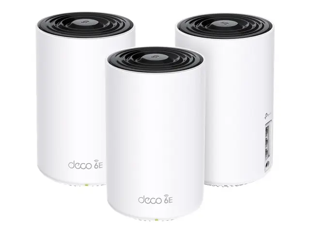 TP-Link Deco XE75 V1 - Wi-Fi-system (3 rutere) inntil 7200 kvadrat...