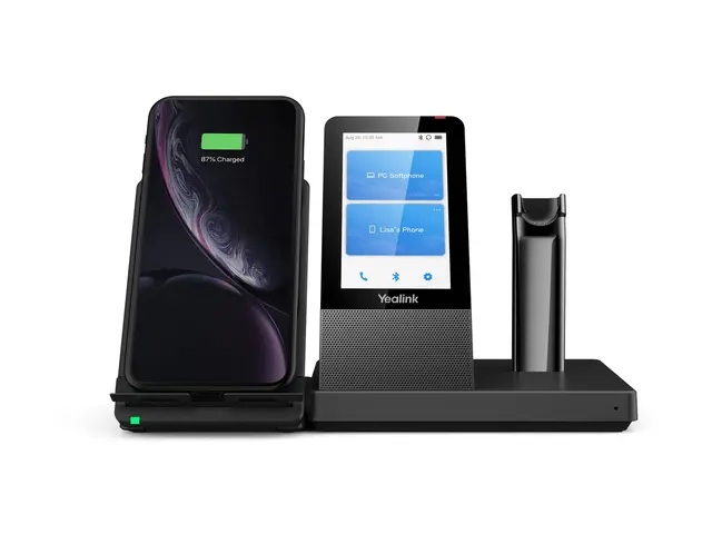 Yealink WH67 X Workstation - Hodesett i øret DECT trådløs UC-serti...